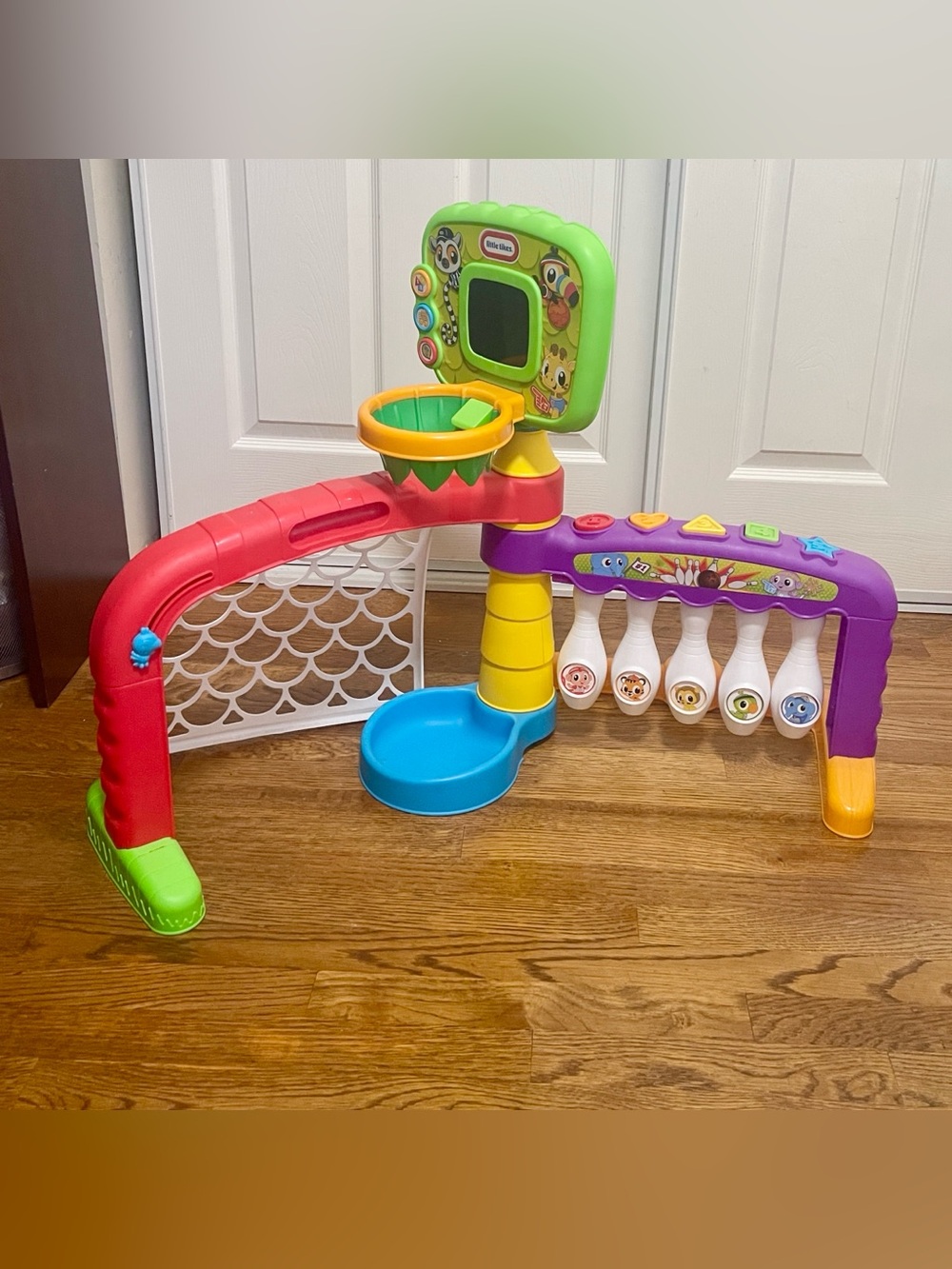 Basketball & Bowling Playset for Kids